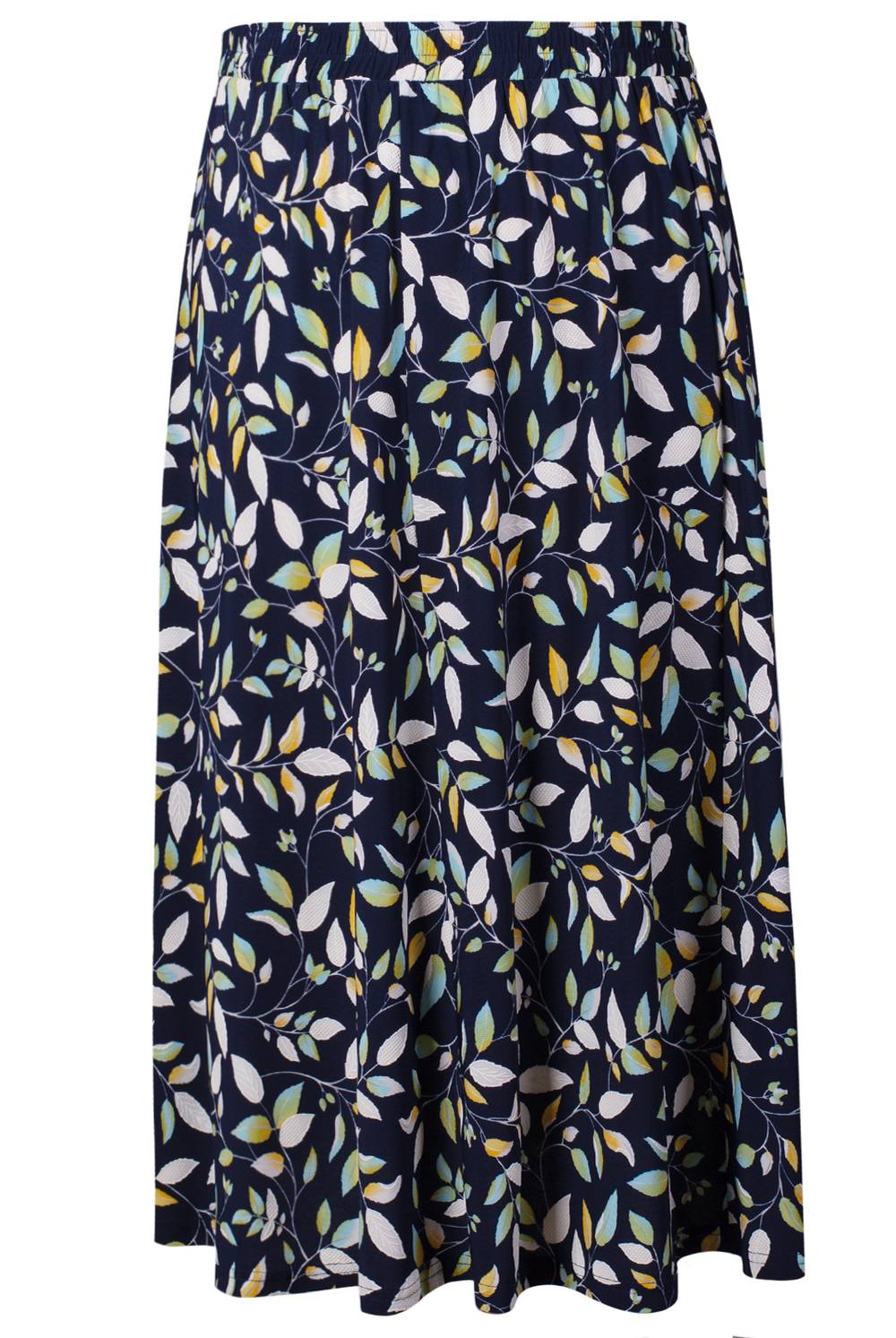 Юбка женская 4026ЛП, листок бирюза #172ЛБ014026ЛП