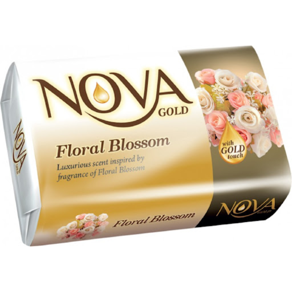 Мыло туалетное Nova Цветочный 100 гр