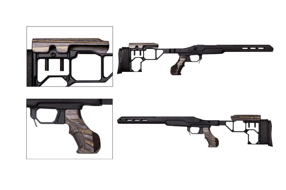 Ложе тактическое,складное для ATA Arms Turqua Gen 2 и др. MG-08, MasterGun