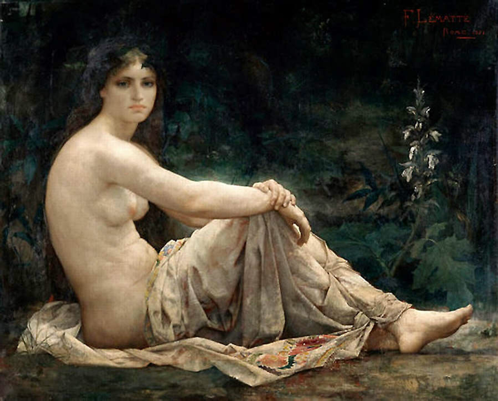 Fernand Lematte (1850-1929) - эротическое искусство французского художника