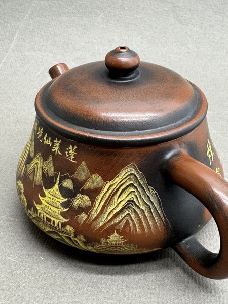 Чайник, глина, Нисин из Гуанси, 150мл (140105)