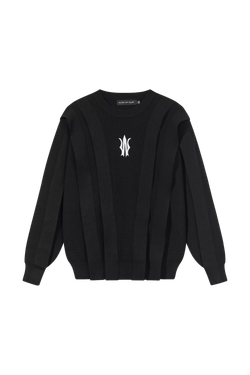 Свитер BLIND Multilayered Patchwork Waffle Sweater