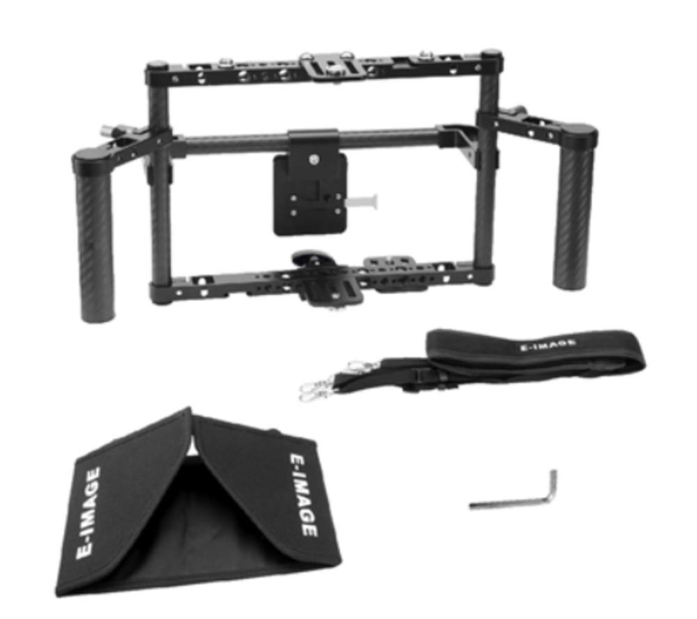 E-IMAGE Q200 Carbon fiber monitor cage. Клетка для монитора (9")