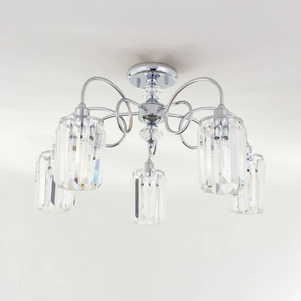 Citilux Синди CL330151 Люстра хрустальная Хром