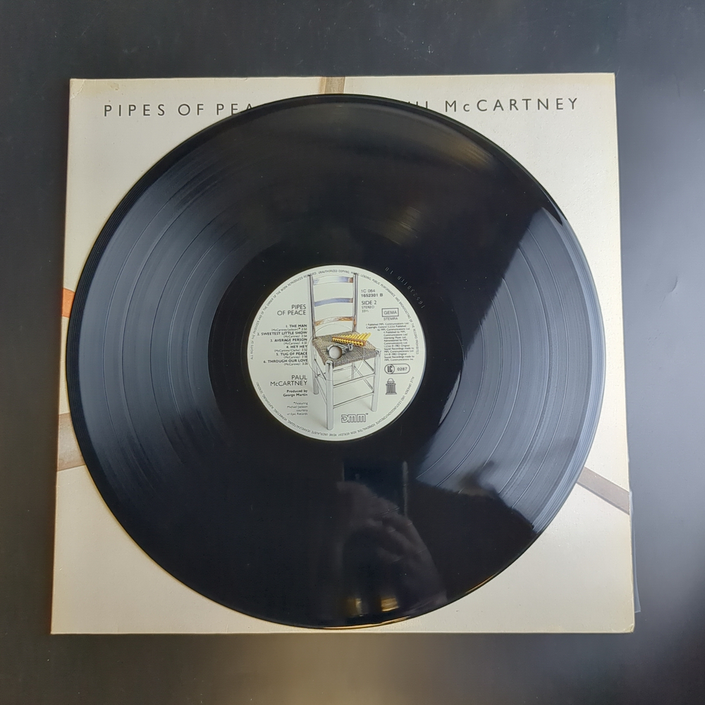 LP Paul McCartney - Pipes of Peace. Зарубежный рок. Виниловая пластинка 12 дюймов. Europe (Holland)