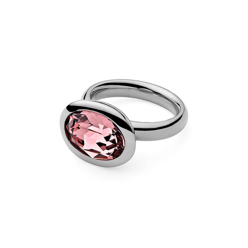 Кольцо Qudo Tivola Light Rose 18 мм 631353/17.8 R/S цвет серебряный, розовый