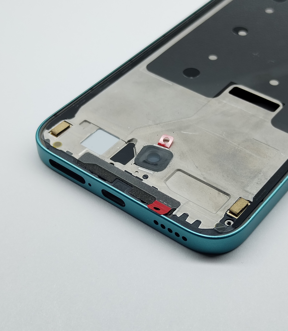 Honor 400 Lite (ABR-NX1) - рамка дисплея (корпус) + шлейф кнопок + кнопки (ORIG)