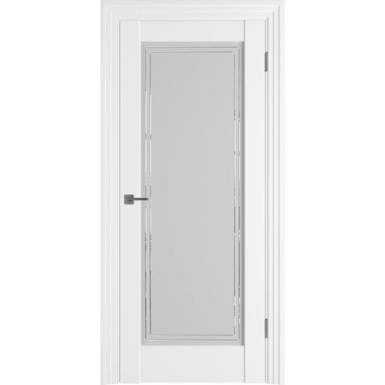 Цена на Межкомнатная дверь ПЭТ Witon 01ST White остеклённая Купить Межкомнатная дверь ПЭТ Witon 01ST White остеклённая