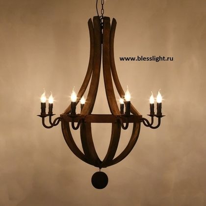 Люстра Wine barrel 8020–8 фото Люстра Wine barrel 8020–8