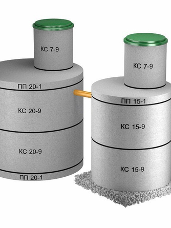 септик на 9 кубов под ключ за 80000