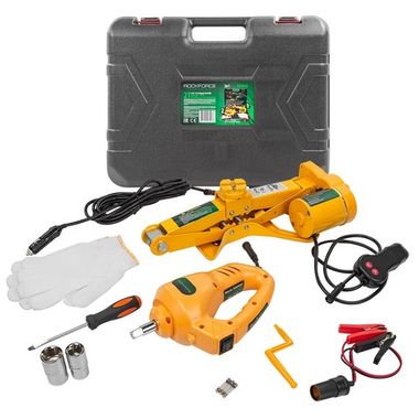 Домкрат механический ''ромб''в комплекте с аксессуарами RockForce##Rock FORCE RF-101010