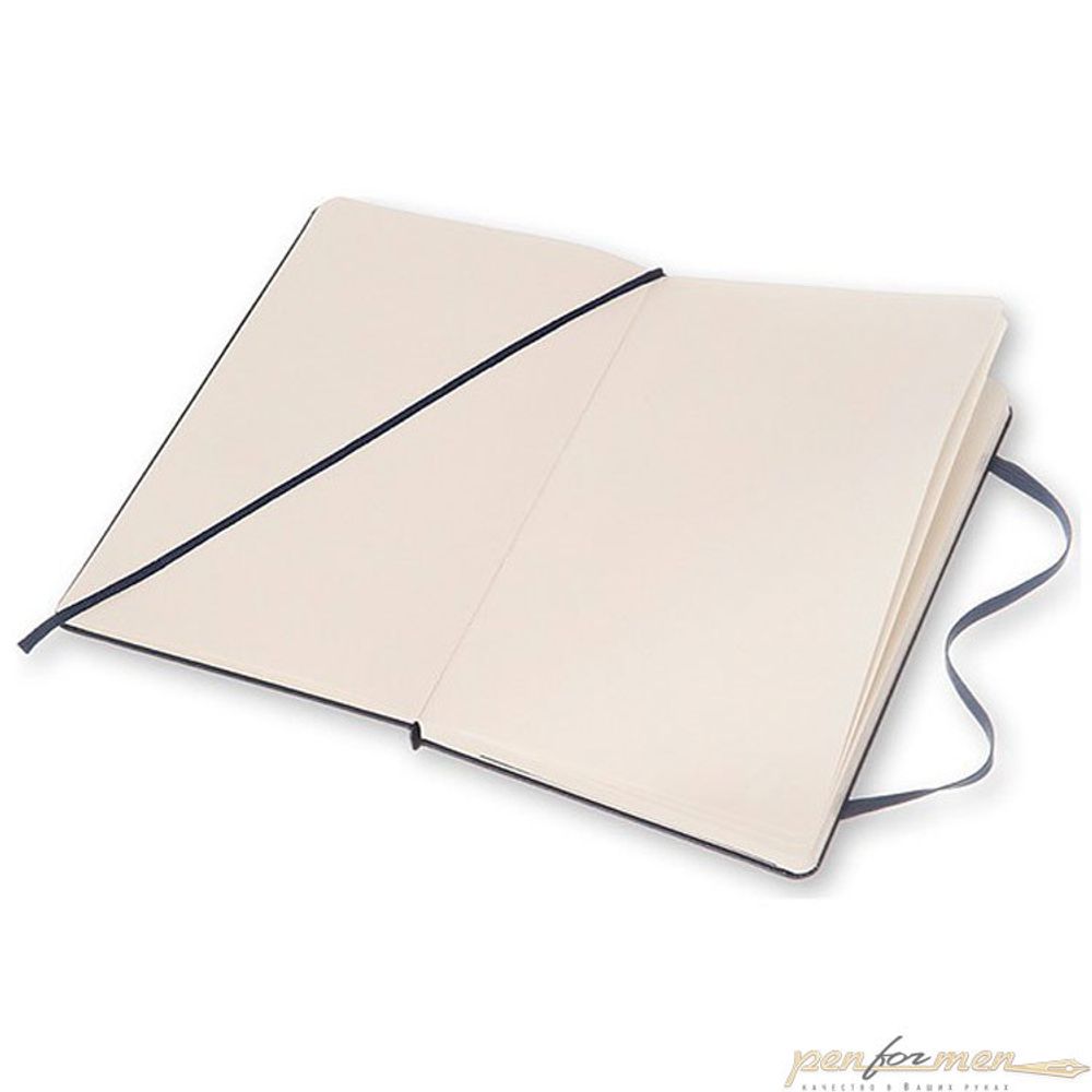 Блокнот Moleskine Classic Large нелинованный твердая обложка (QP062B20)