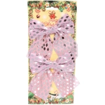 Бант на ёлку «Сказочные переливы» 12*13 см (набор 2 шт), Розовое золото