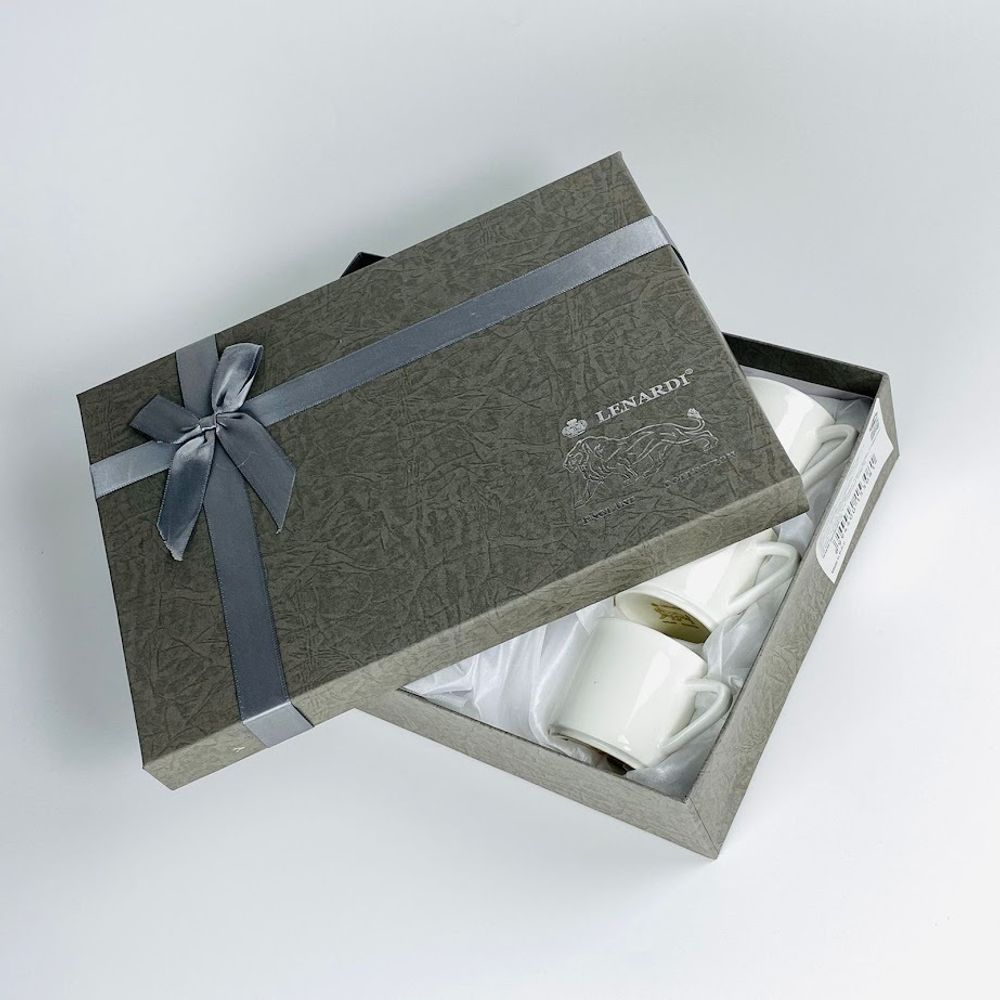 Lenardi 181-238 Кофейный набор 12пр.100мл в под.уп.(х12)Фарфор