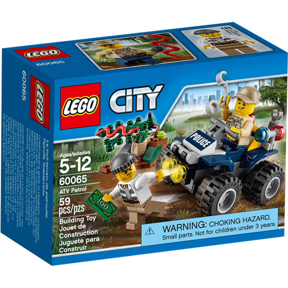 LEGO City: Патрульный вездеход 60065 — ATV Patrol — Лего Сити Город