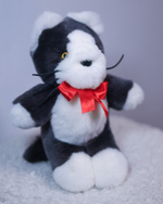 Кот Кузя (темный графит)