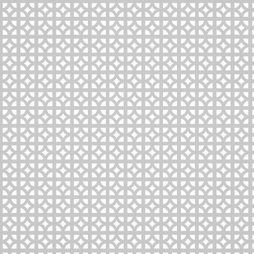 Панель перфорированная ХДФ Presko Эфес для радиатора 600х1200х3 мм белая