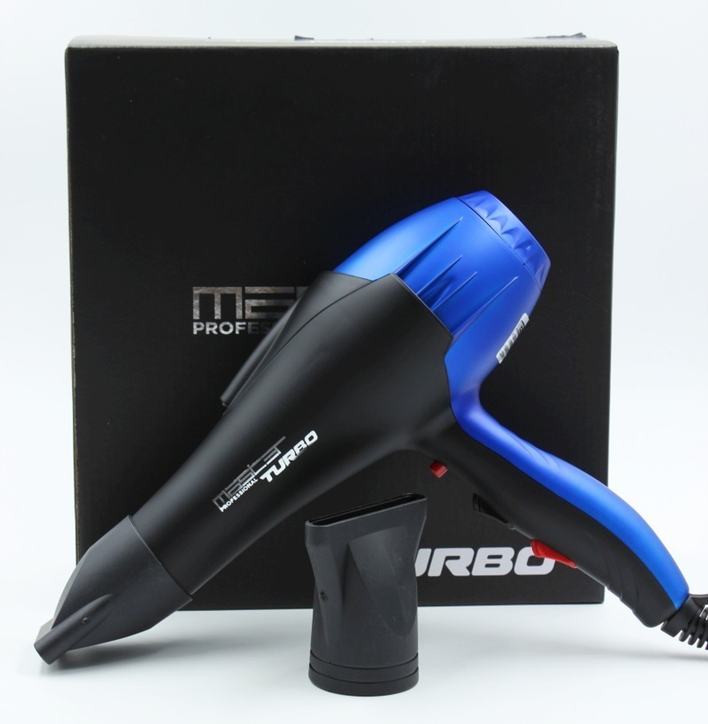 Фен MASTER Professional МР-302-3 Turbo 2200Вт синий с ионизацией