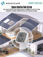 Умный ZigBee Датчик температуры и влажности с дисплеем SONOFF SNZB-02D (Работает с Алисой)