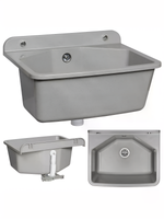 Пластиковая техническая раковина DRK GREY