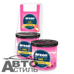 Ароматизатор в банке под сиденье Areon GEL KEN 35гр - Черный кристалл\Black Crystal