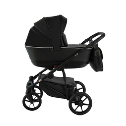 Детская коляска Sevillababy Tisso 2 в 1 черный экокожа