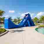 Надувная водная горка «Полет фантазии», 36×16×15 м