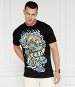 Футболка Tattoo Philipp Plein - черный(MTK7248 PJY002N)
