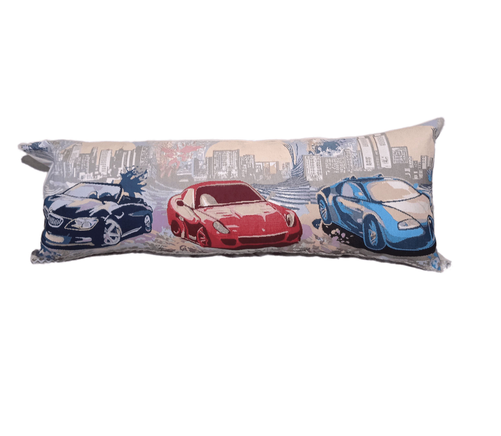 Декоративный гобеленовый чехол Три машины 34х87