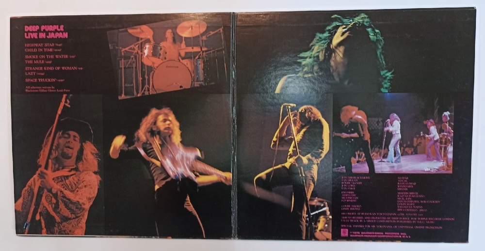 Deep Purple Live In Japan (Japan 1972, Porky Pecko)