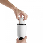 Инновационный мастурбатор Good night с имитацией орального секса Amovibe (белый)