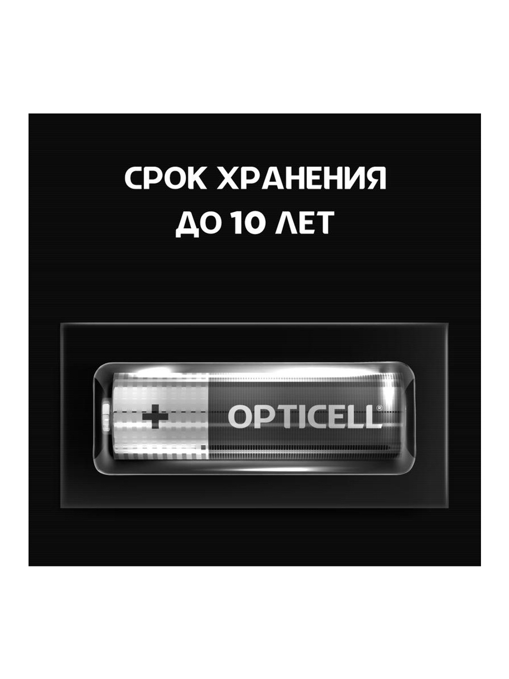 Элемент питания алкалиновый AA/LR6 (блист. 12шт) Basic Opticell 5051010/6051010