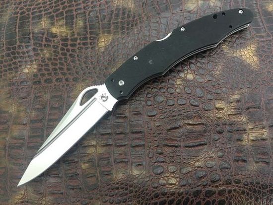 Складной нож Армейский военный тактический Steelclaw Коп-3 c клинком из стали D2, рукоять G10