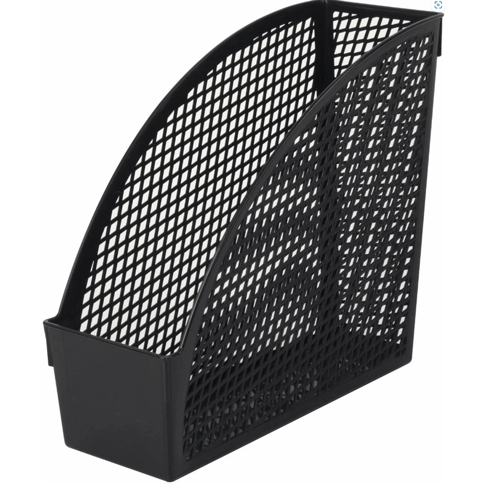 Лоток А4 вертикальный для бумаг Staff «Profit» 270*100*250мм сетчатый полипропилен черный (6/30)