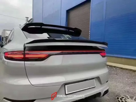 Карбоновый спойлер на крышку багажника для PORSCHE CAYENNE E3 9Y LCI 2023+