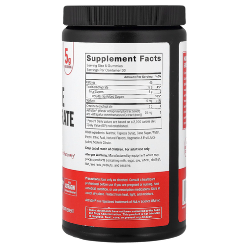 Force Factor, Жевательные мармеладки с моногидратом креатина, ягодное ассорти, 150 жевательных таблеток