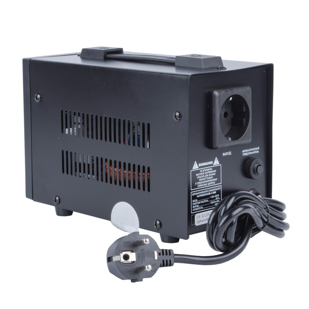 RS-1-500 Стабилизатор Uniel релейный однофазный. 0.5 кВА