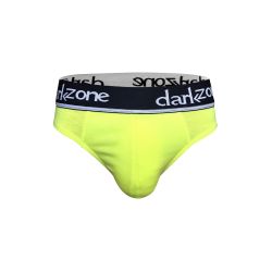 Мужские трусы слипы салатовые DARKZONE DZN6373