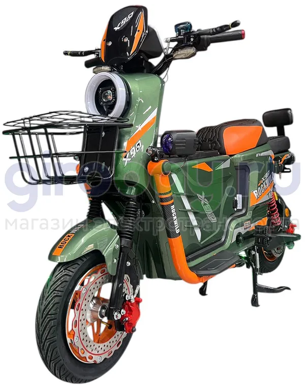 Электроскутер ROCKWILD X900 1600W (60V/40Ah) - Зеленый фото №5