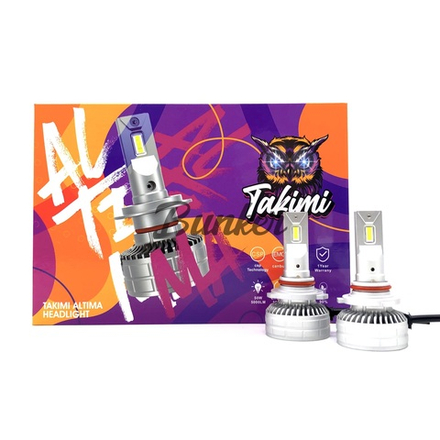 Светодиодные автомобильные LED лампы TaKiMi Altima HB3 (9005) 5500K 12/24V