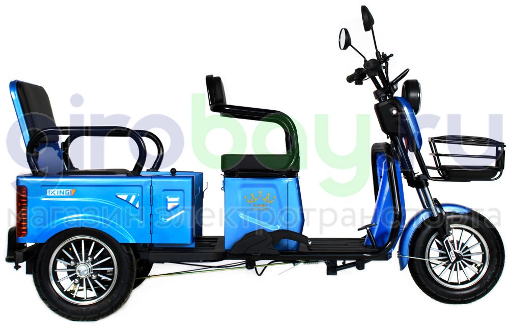 Электроскутер IKINGI SIBTRIKE MAX 1000W (60V/23Ah) фото №7