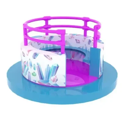 Карусель механическая "Чашка" (120х120х70 см)