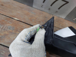 Зеркало правое 8 + 1 pin Chery Tiggo 4 Pro 20-нв Б/У Оригинал 601000897AADQJ