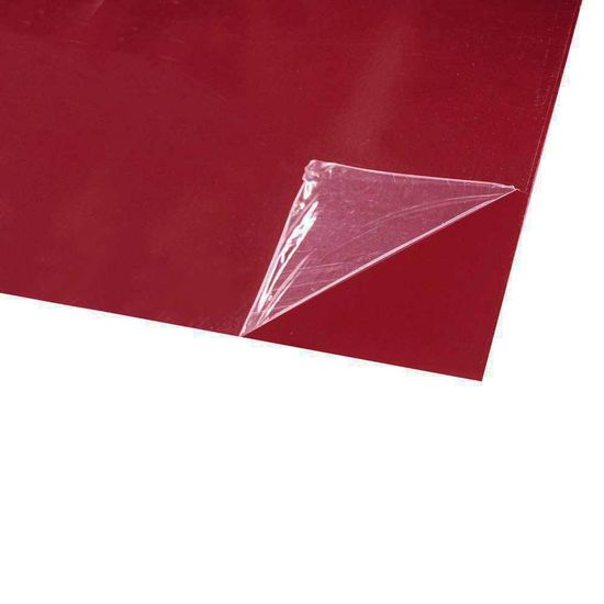 Лист гладкий RAL 3005 1250х2000 красный