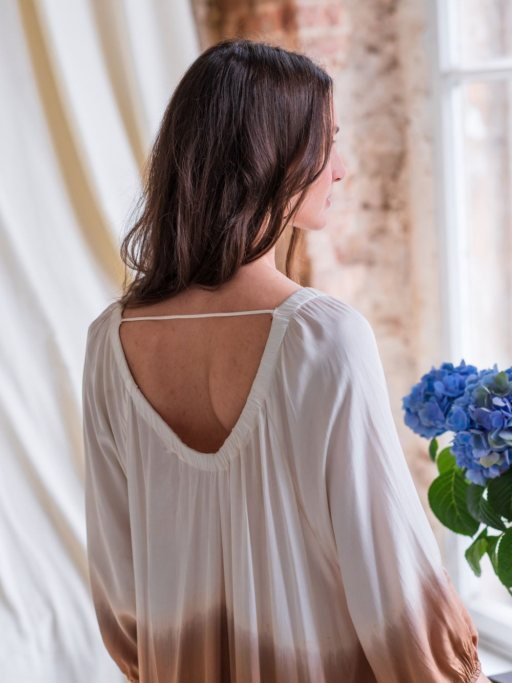 Платье ГРАДИЕНТ короткое (дюна)