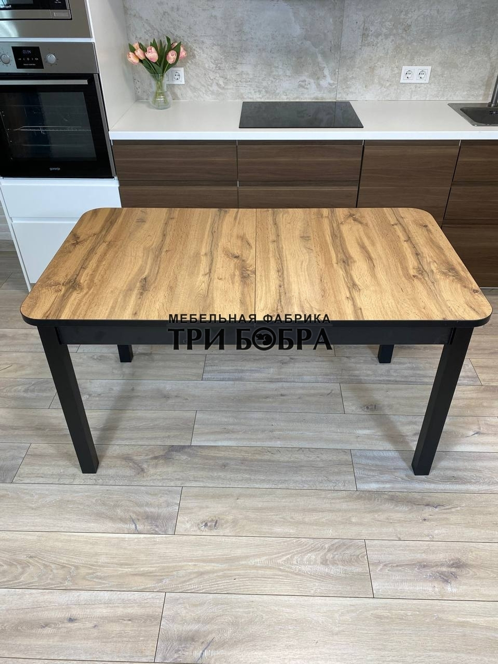 Большой кухонный стол "Макси", дуб вотан