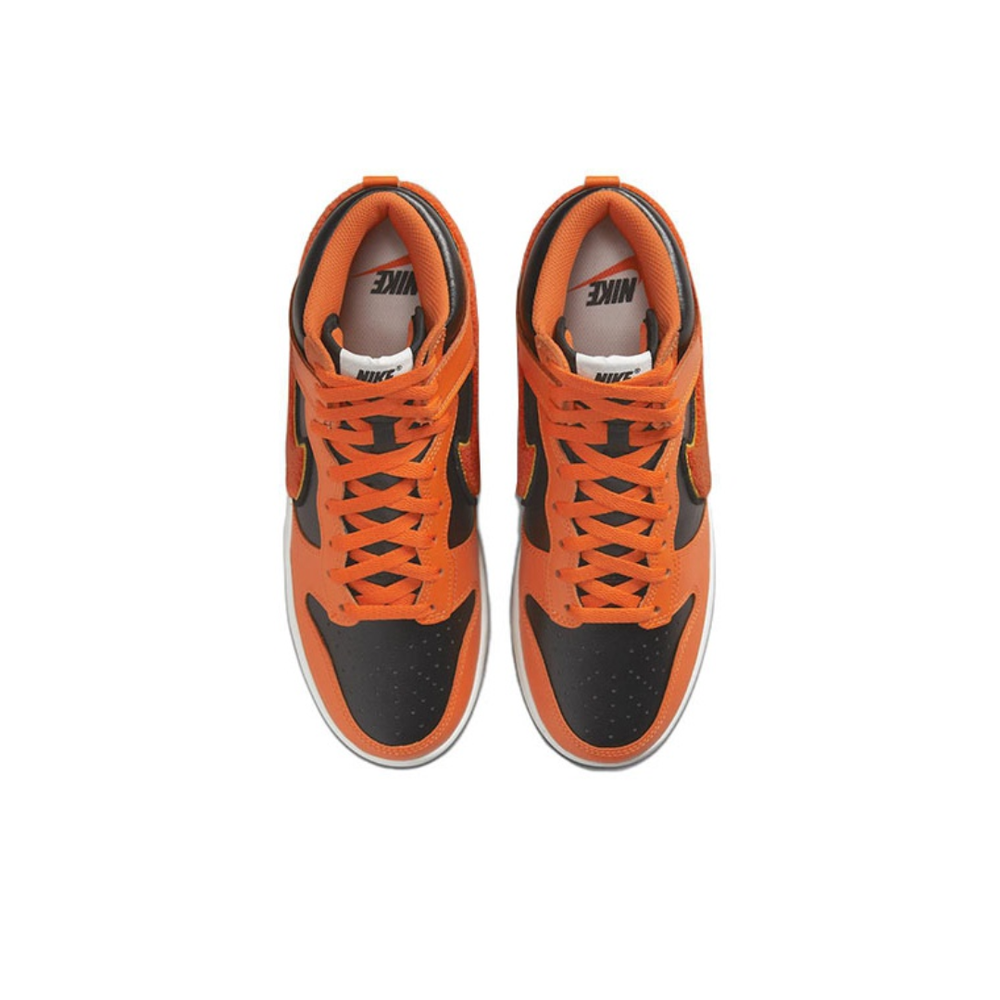 Кроссовки Nike Dunk High 'Chenille Swoosh - Safety Orange' DR8805-002