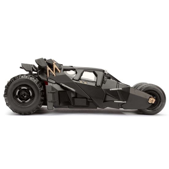 Набор Jada Toys Машинка с Фигуркой Batmobile 2.75" 1:24 2008 The Dark Knight Batmobile W/Batman Figure 98261