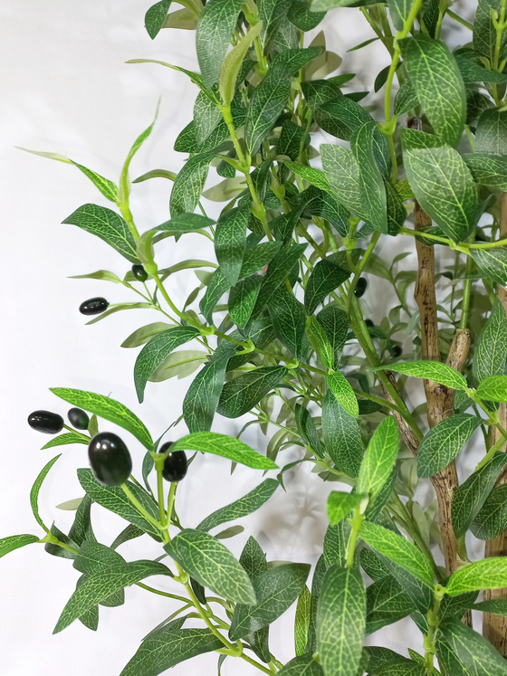 Искусственное Оливковое дерево 180см в кашпо