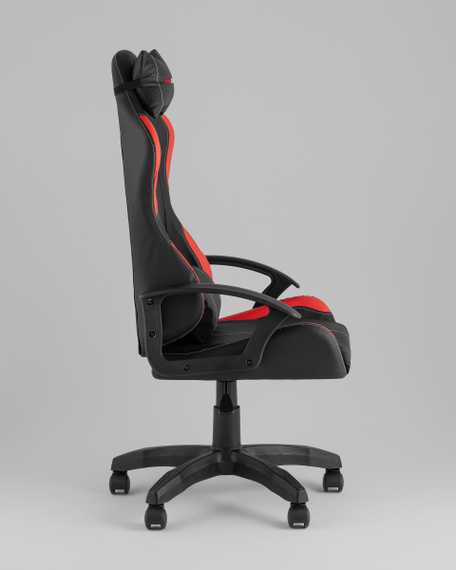 Кресло спортивное TopChairs Wyvern черно-красный